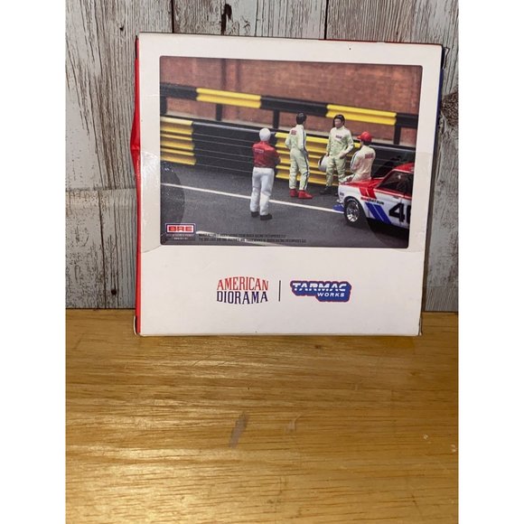 American Diorama X Tarmac Works 1/64 Figures Race Drivers BRE 1 - Picture 3 of 5